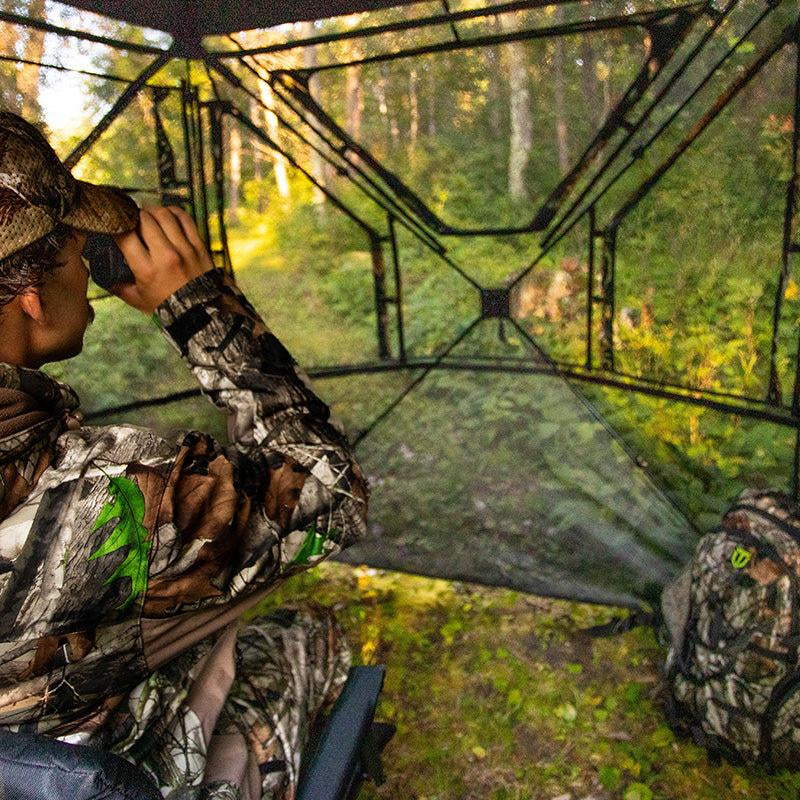 [Dealsforyoudays] Tidewe Vismaster 270° See-Through Hunting Blind with No-Trip Door Deer Blinds
